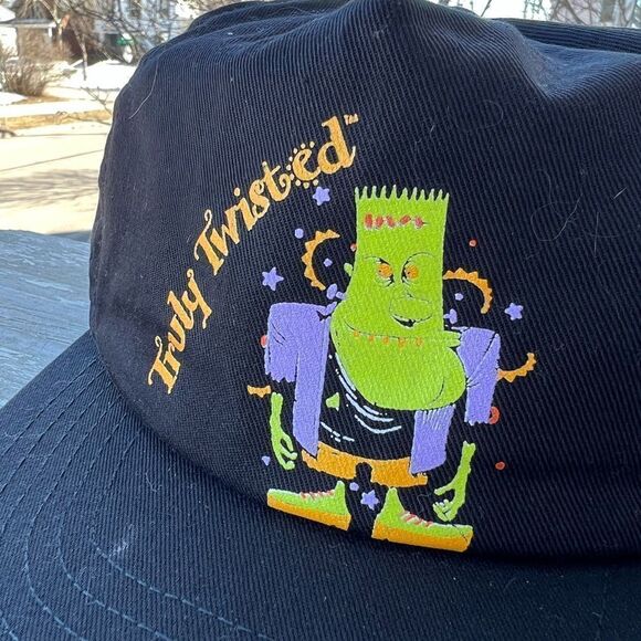 Vintage Truly Twisted Frankenstein Monster Pepsi Doritos Promo Hat - Picture 7 of 9